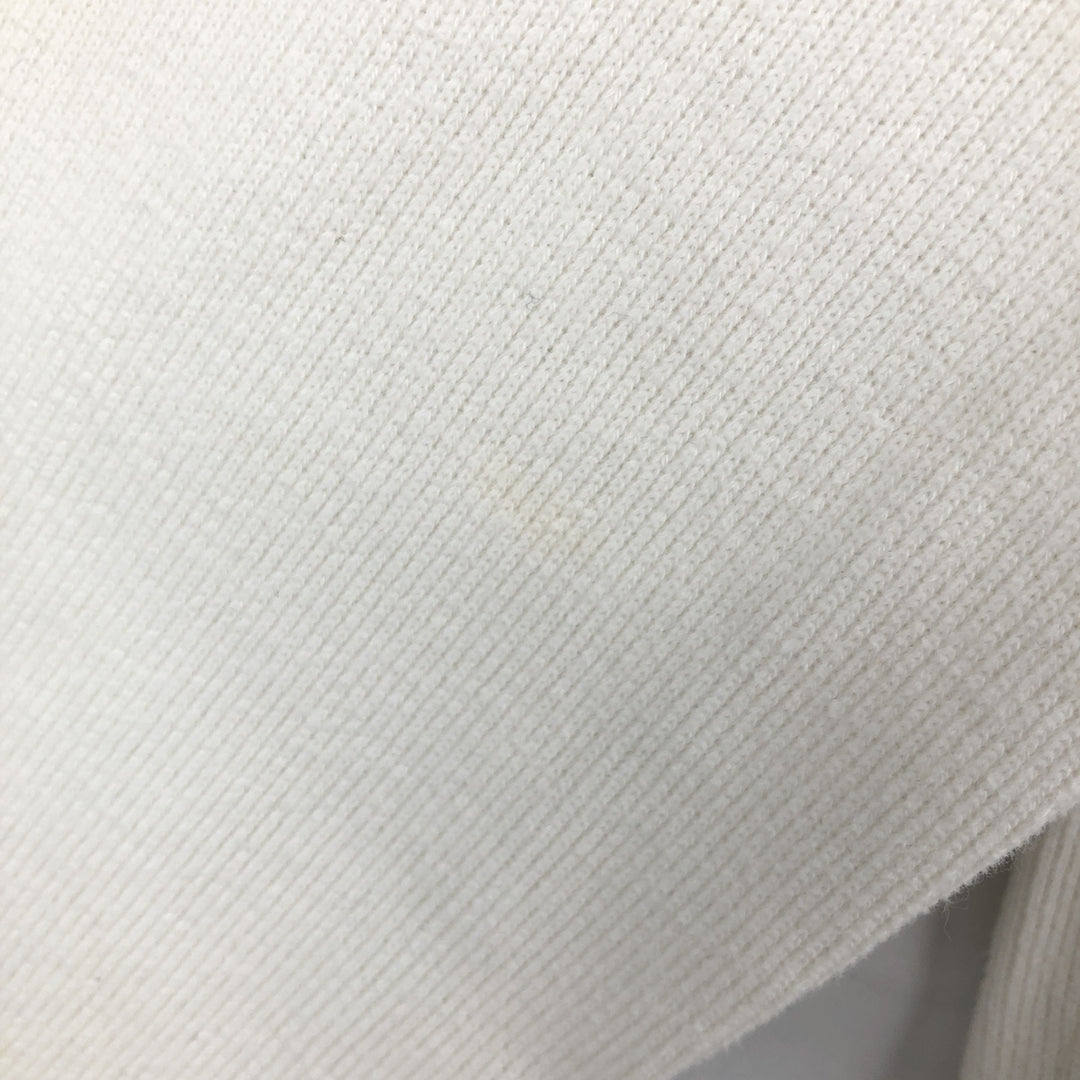 Ralph Lauren POLO by Ralph Lauren Shawl Collar Sweatshirt (Men's Size S) cotton white type Vintage Second Hand