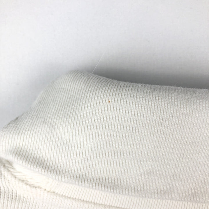 Ralph Lauren POLO by Ralph Lauren Shawl Collar Sweatshirt (Men's Size S) cotton white type Vintage Second Hand