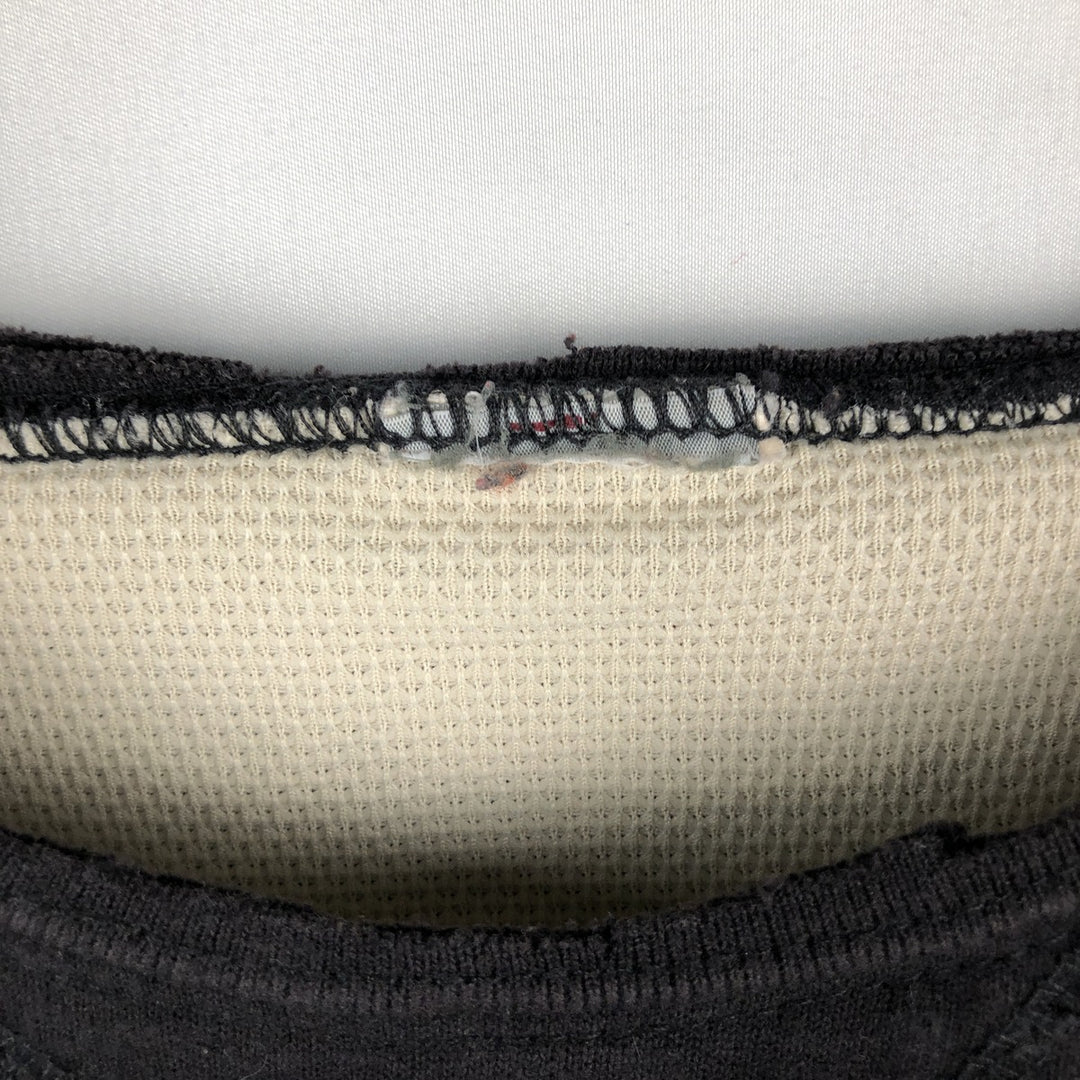 Carhartt Cut-off Sweatshirt with One-Point Logo (Men's XXL equivalent) unclear black type Vintage Second Hand