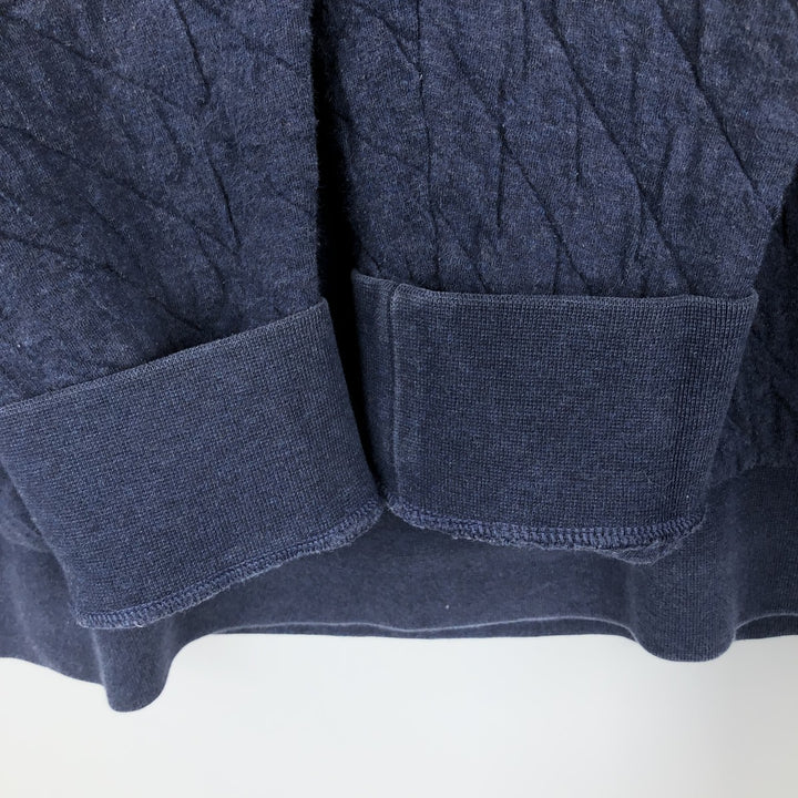 Patagonia Organic Cotton Quilted Snap-T 25371SP20 Half-Snap Sweatshirt (Men's XL equivalent) cotton navy blue type Vintage Second Hand