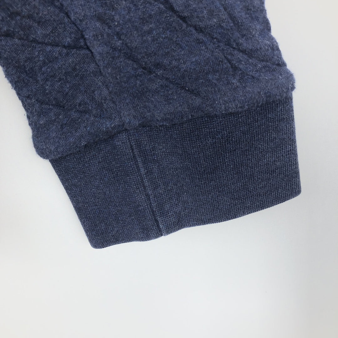 Patagonia Organic Cotton Quilted Snap-T 25371SP20 Half-Snap Sweatshirt (Men's XL equivalent) cotton navy blue type Vintage Second Hand