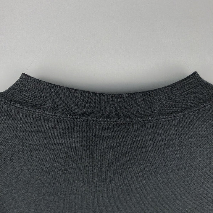 90'S Jerzees Printed Sweatshirt, Made in USA, Men's XL, Vintage cotton black type Vintage Second Hand