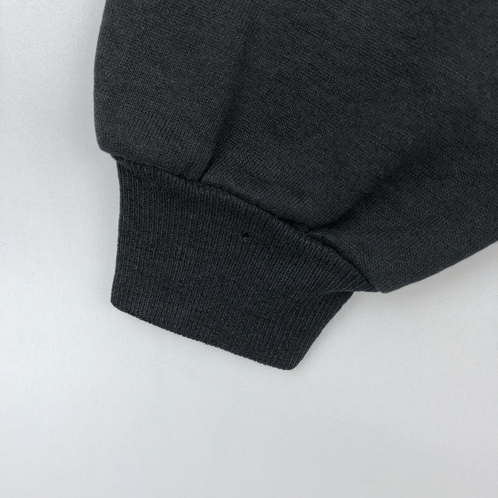 90'S Jerzees Printed Sweatshirt, Made in USA, Men's XL, Vintage cotton black type Vintage Second Hand