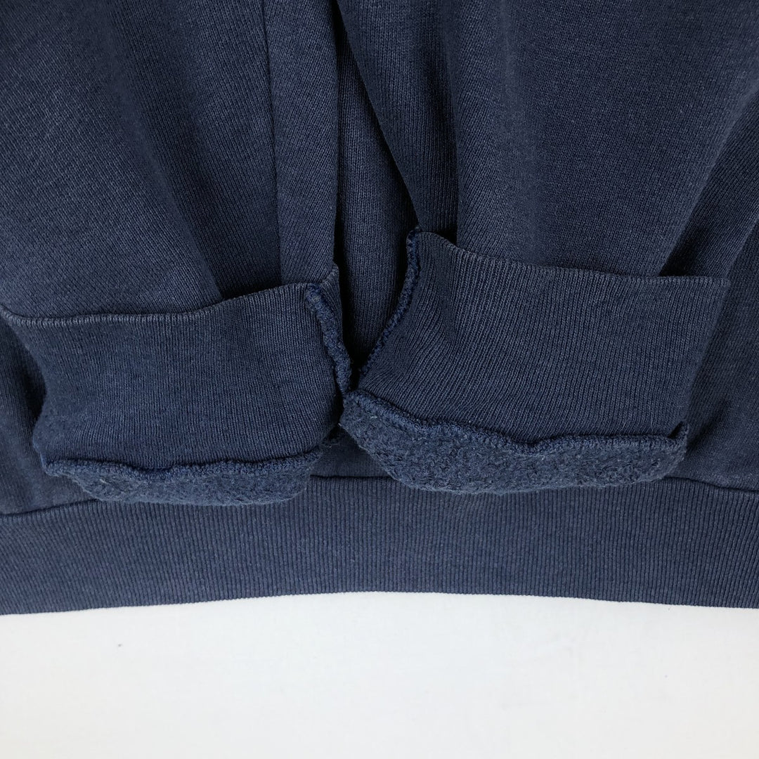 90'S Fruit of the Loom One-Point Logo Sweatshirt, Men's XL (approx.), Vintage cotton navy blue type Vintage Second Hand