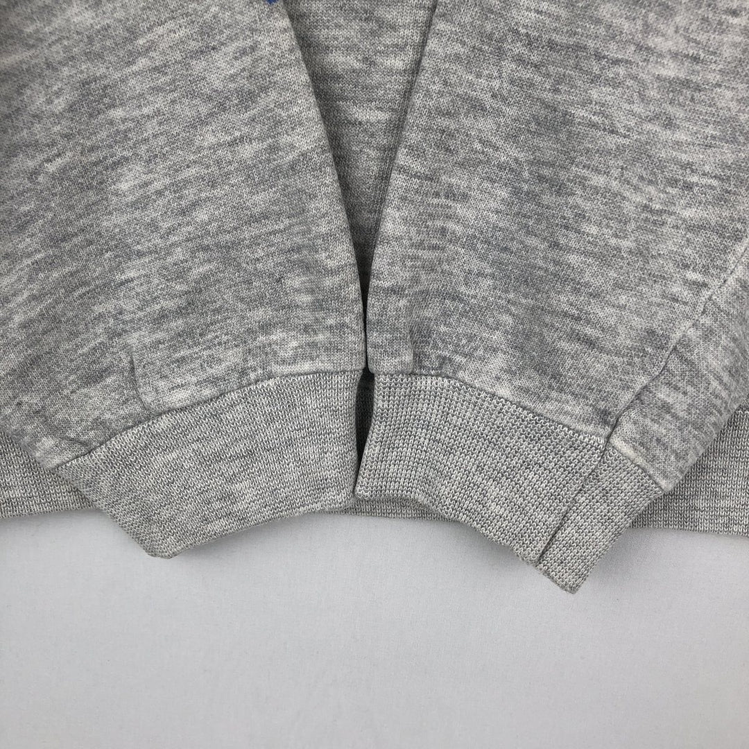 Vintage 80'S Hanes printed sweatshirt, made in USA, size L for men cotton gray type Vintage Second Hand
