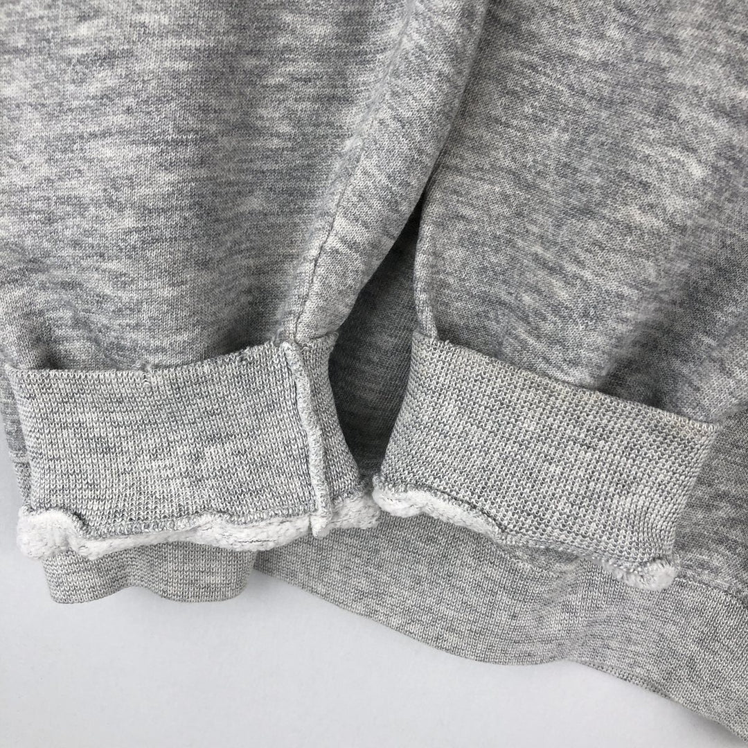 Vintage 80'S Hanes printed sweatshirt, made in USA, size L for men cotton gray type Vintage Second Hand