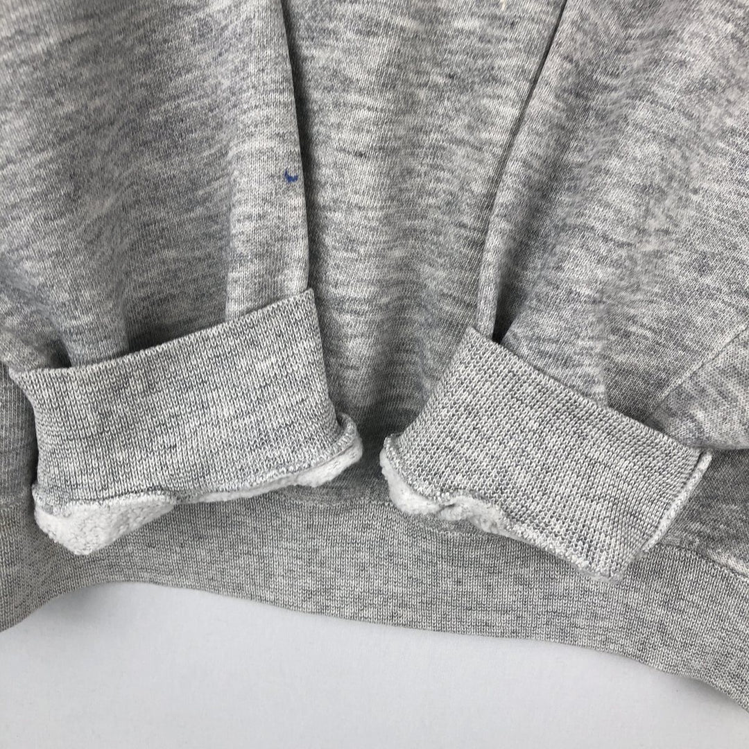 Vintage 80'S Hanes printed sweatshirt, made in USA, size L for men cotton gray type Vintage Second Hand