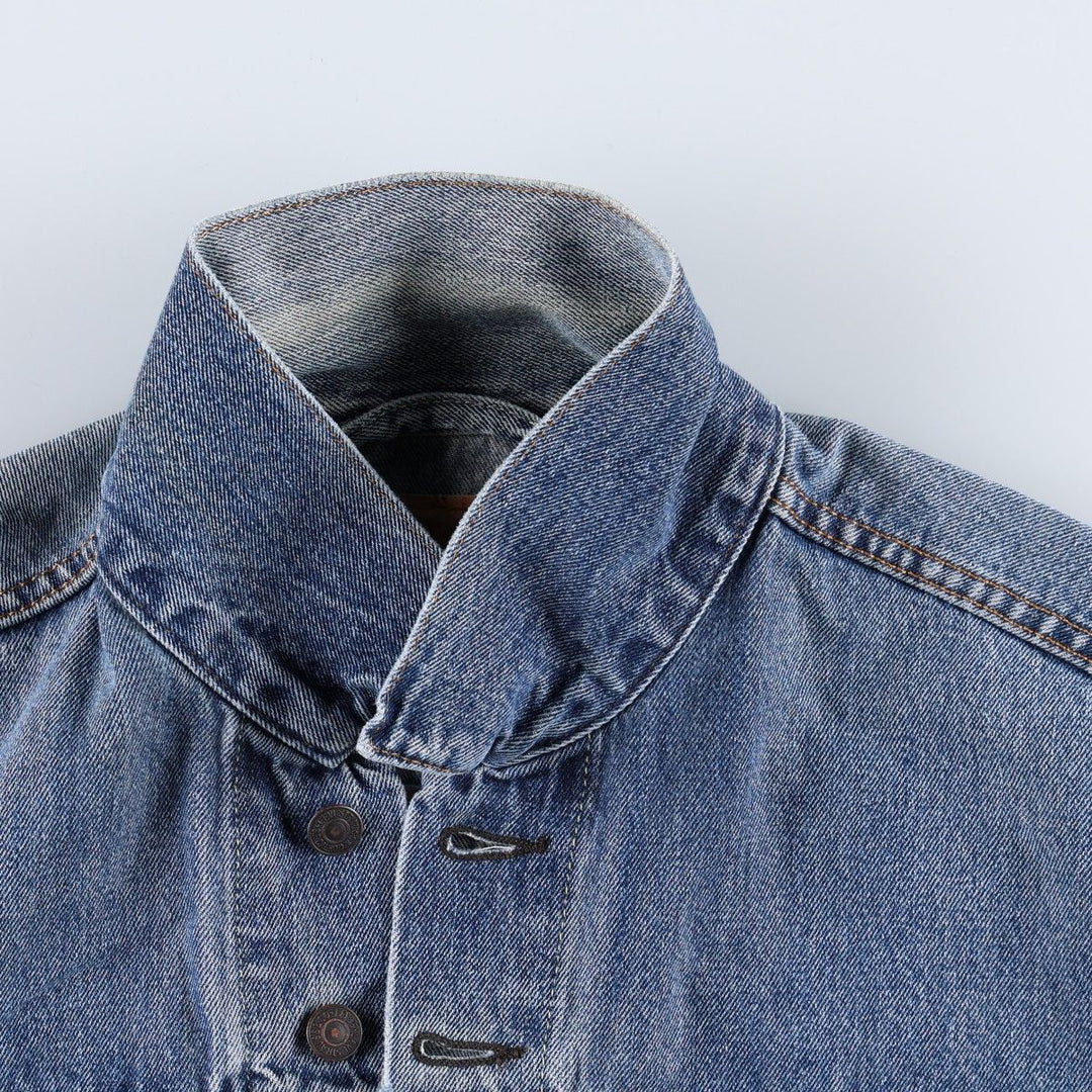 Levi's 72334 denim jacket, denim jacket, men's size L cotton blue type Vintage Second Hand