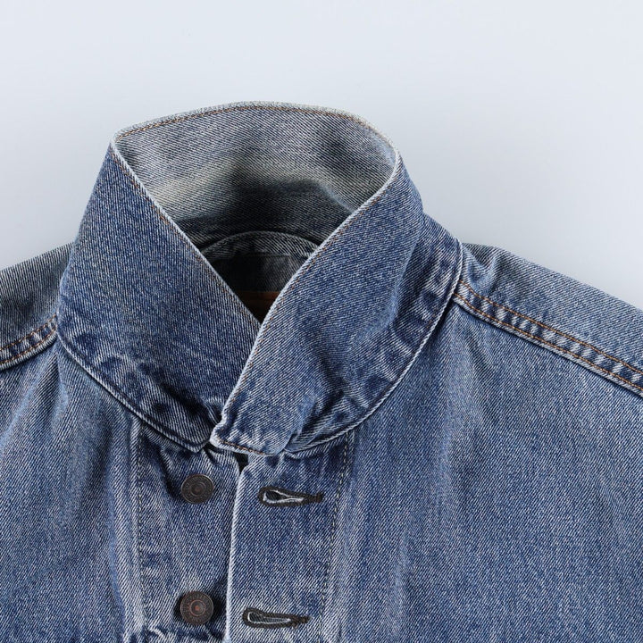 Levi's 72334 denim jacket, denim jacket, men's size L cotton blue type Vintage Second Hand