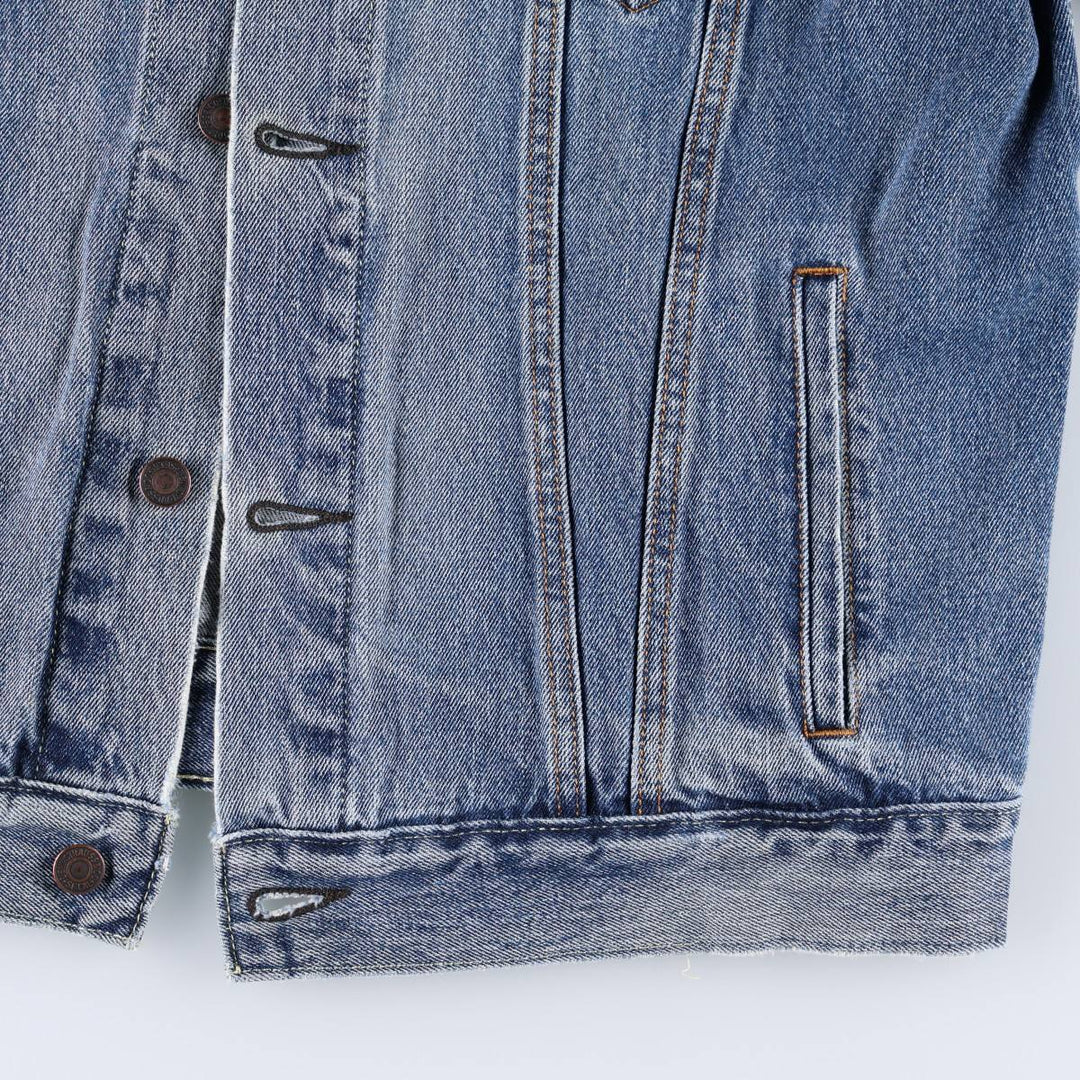 Levi's 72334 denim jacket, denim jacket, men's size L cotton blue type Vintage Second Hand