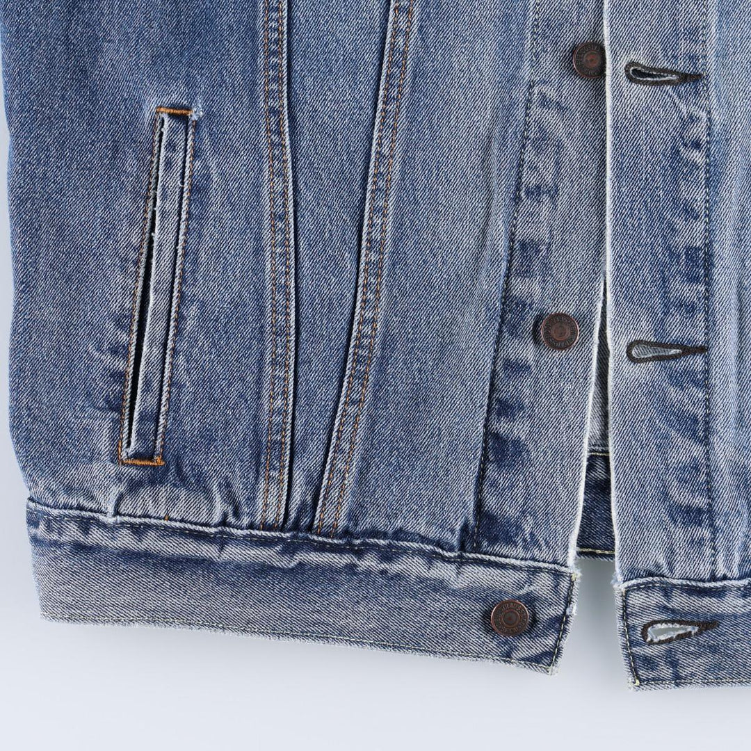 Levi's 72334 denim jacket, denim jacket, men's size L cotton blue type Vintage Second Hand