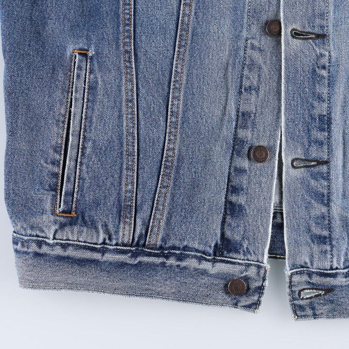 Levi's 72334 denim jacket, denim jacket, men's size L cotton blue type Vintage Second Hand
