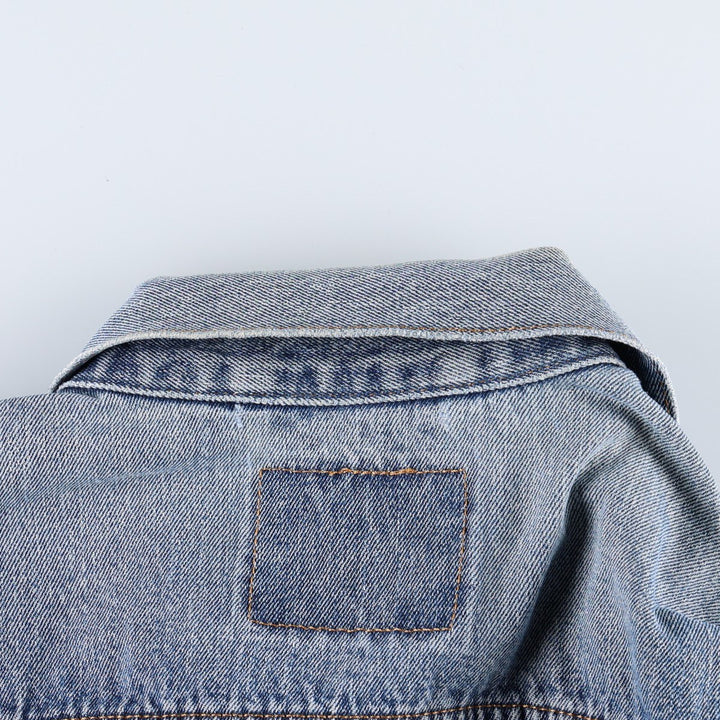 Levi's 72334 denim jacket, denim jacket, men's size L cotton blue type Vintage Second Hand
