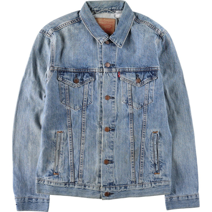 Levi's denim jacket, denim jacket, men's size M cotton blue type Vintage Second Hand
