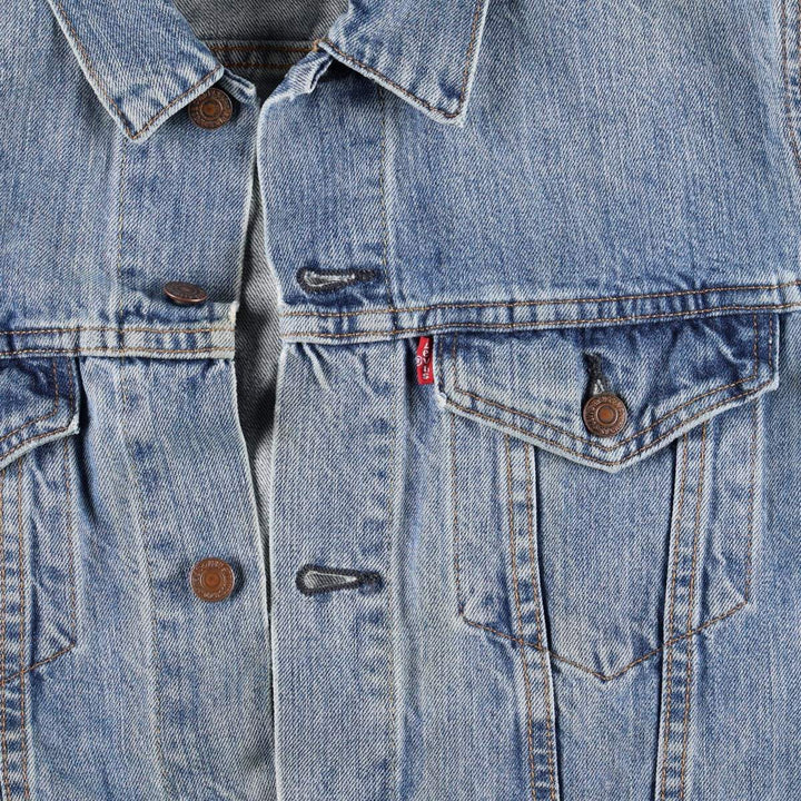 Levi's denim jacket, denim jacket, men's size M cotton blue type Vintage Second Hand