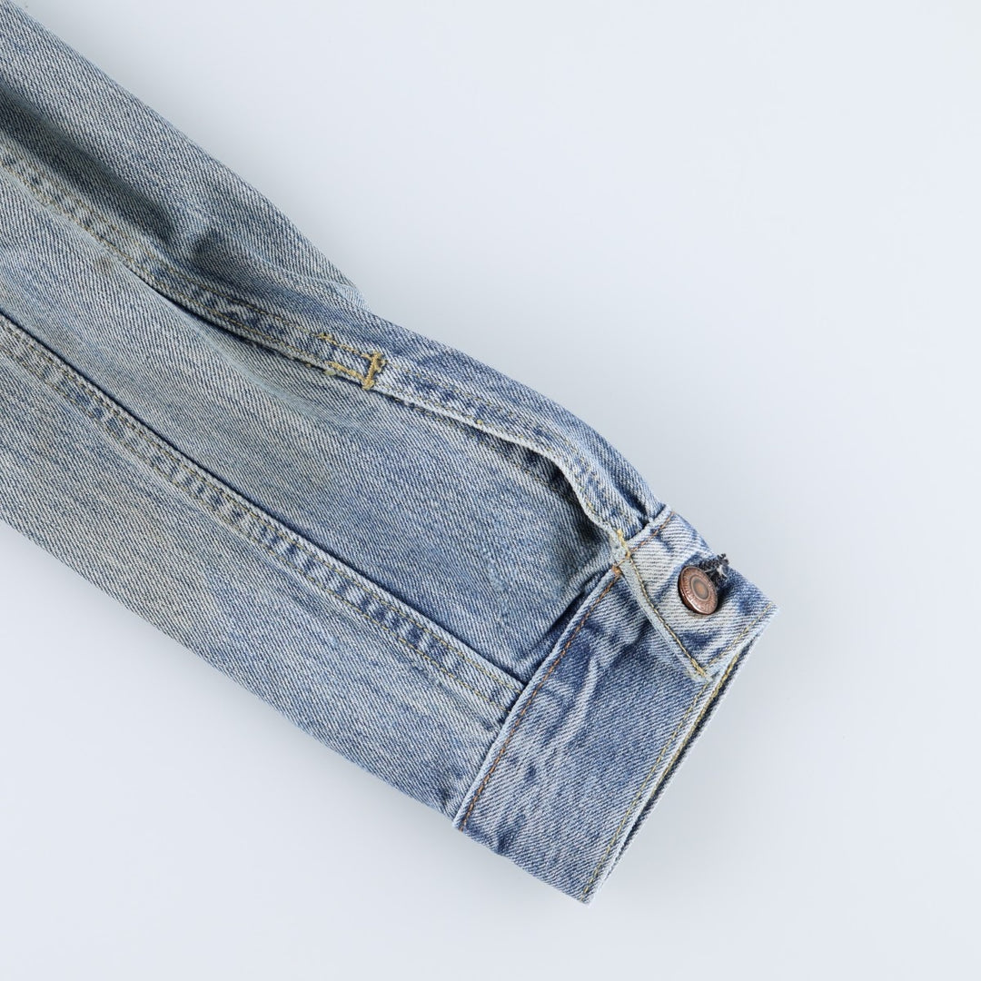 Levi's denim jacket, denim jacket, men's size M cotton blue type Vintage Second Hand