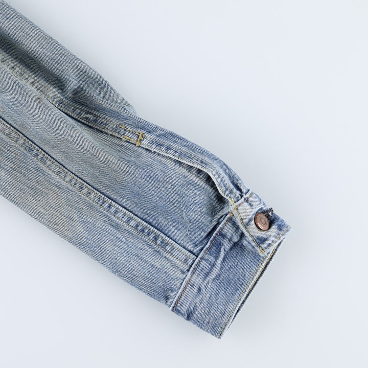 Levi's denim jacket, denim jacket, men's size M cotton blue type Vintage Second Hand