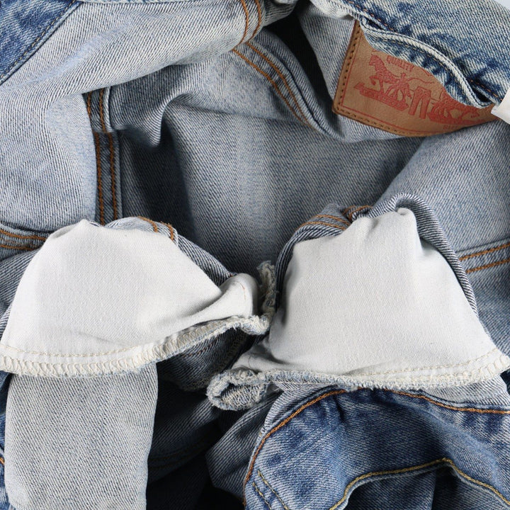 Levi's denim jacket, denim jacket, men's size M cotton blue type Vintage Second Hand