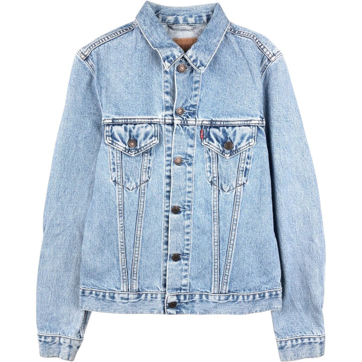 1990'S Levi's 70500-0283 Euro Model Denim Jacket (Men's Size M equivalent) Vintage cotton blue type Vintage Second Hand