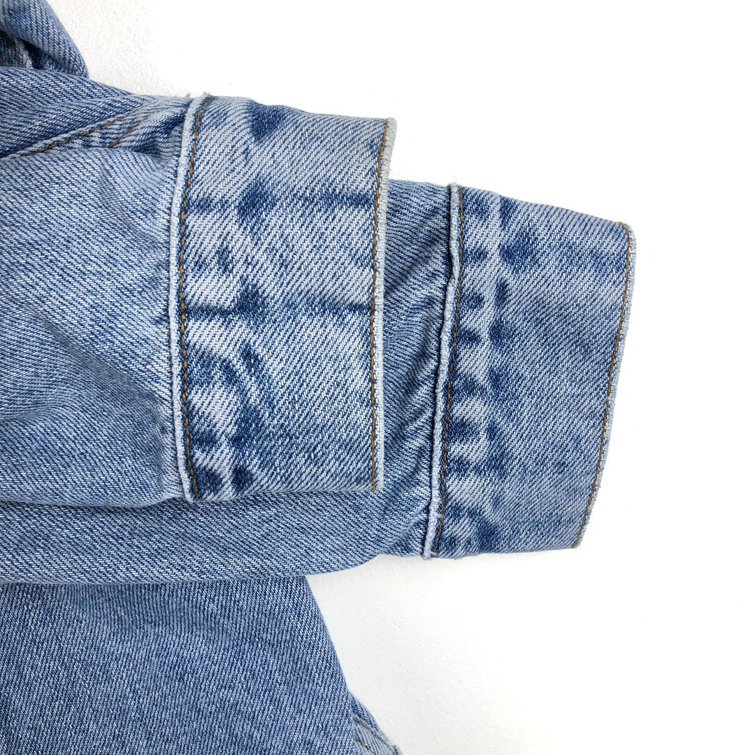 1990'S Levi's 70500-0283 Euro Model Denim Jacket (Men's Size M equivalent) Vintage cotton blue type Vintage Second Hand