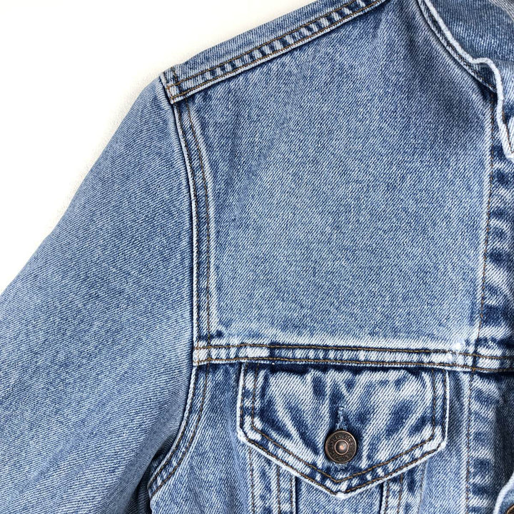 1990'S Levi's 70500-0283 Euro Model Denim Jacket (Men's Size M equivalent) Vintage cotton blue type Vintage Second Hand