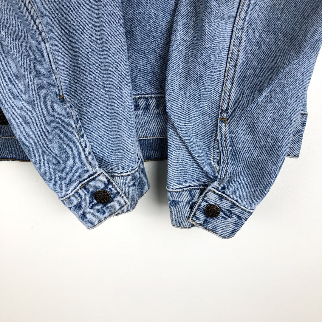 1990'S Levi's 70500-0283 Euro Model Denim Jacket (Men's Size M equivalent) Vintage cotton blue type Vintage Second Hand