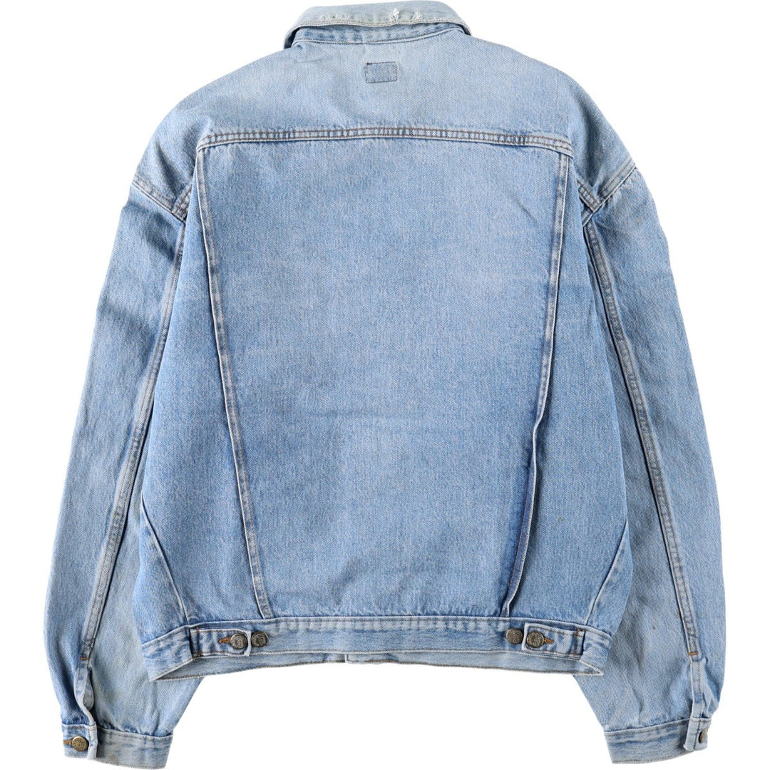 ~90'S Lee Denim Jacket (Men's Size M, equivalent) Vintage cotton blue type Vintage Second Hand