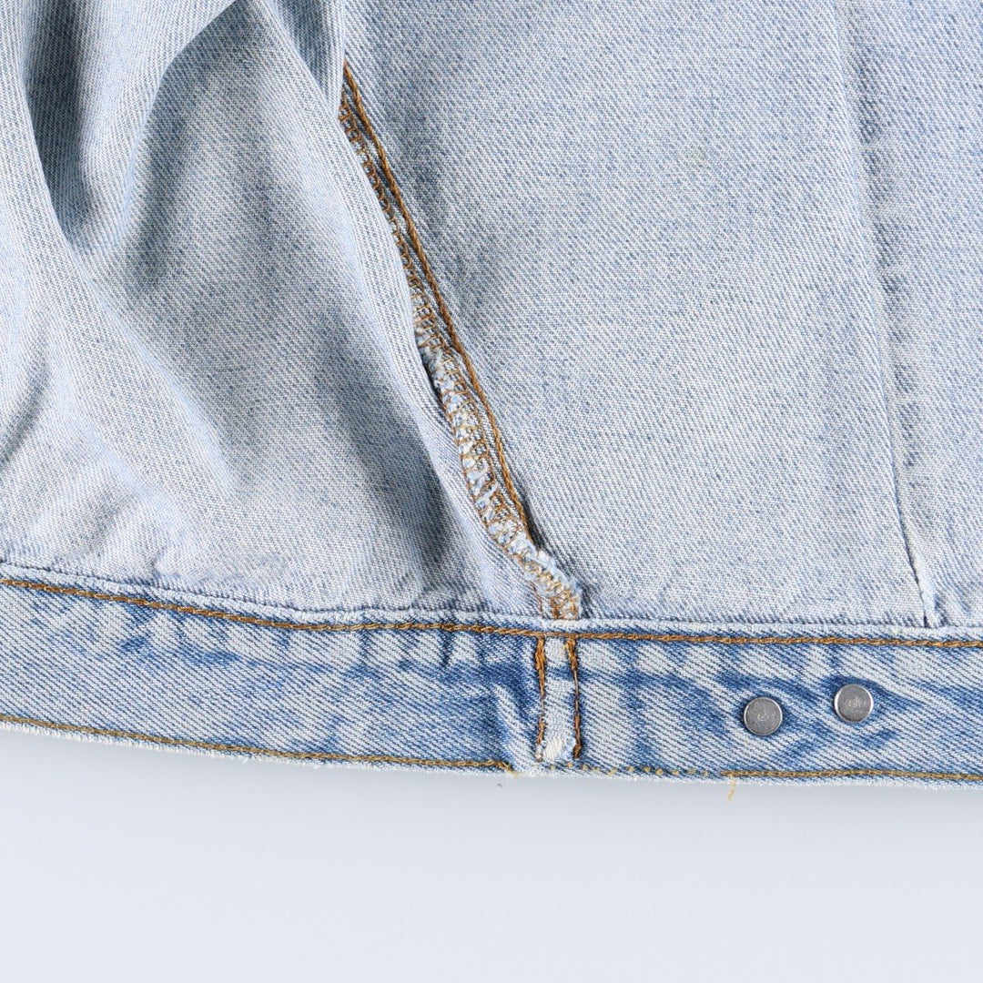 ~90'S Lee Denim Jacket (Men's Size M, equivalent) Vintage cotton blue type Vintage Second Hand