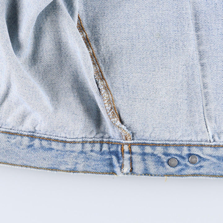 ~90'S Lee Denim Jacket (Men's Size M, equivalent) Vintage cotton blue type Vintage Second Hand