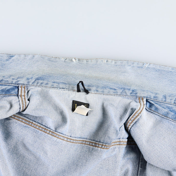 ~90'S Lee Denim Jacket (Men's Size M, equivalent) Vintage cotton blue type Vintage Second Hand