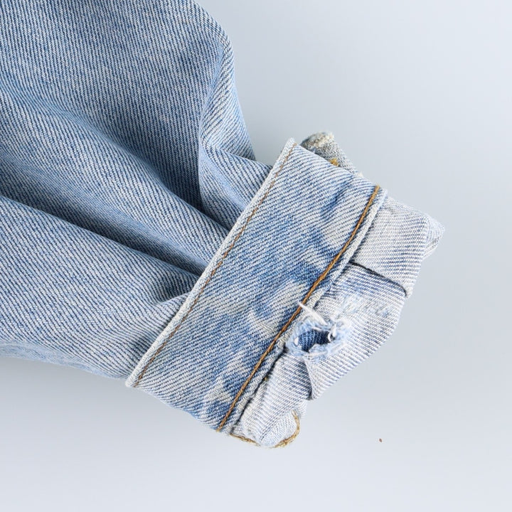 ~90'S Lee Denim Jacket (Men's Size M, equivalent) Vintage cotton blue type Vintage Second Hand