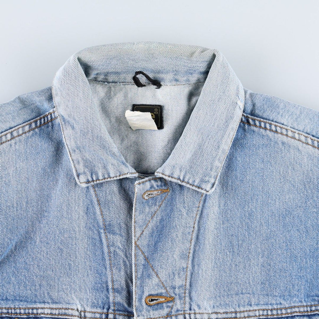 ~90'S Lee Denim Jacket (Men's Size M, equivalent) Vintage cotton blue type Vintage Second Hand