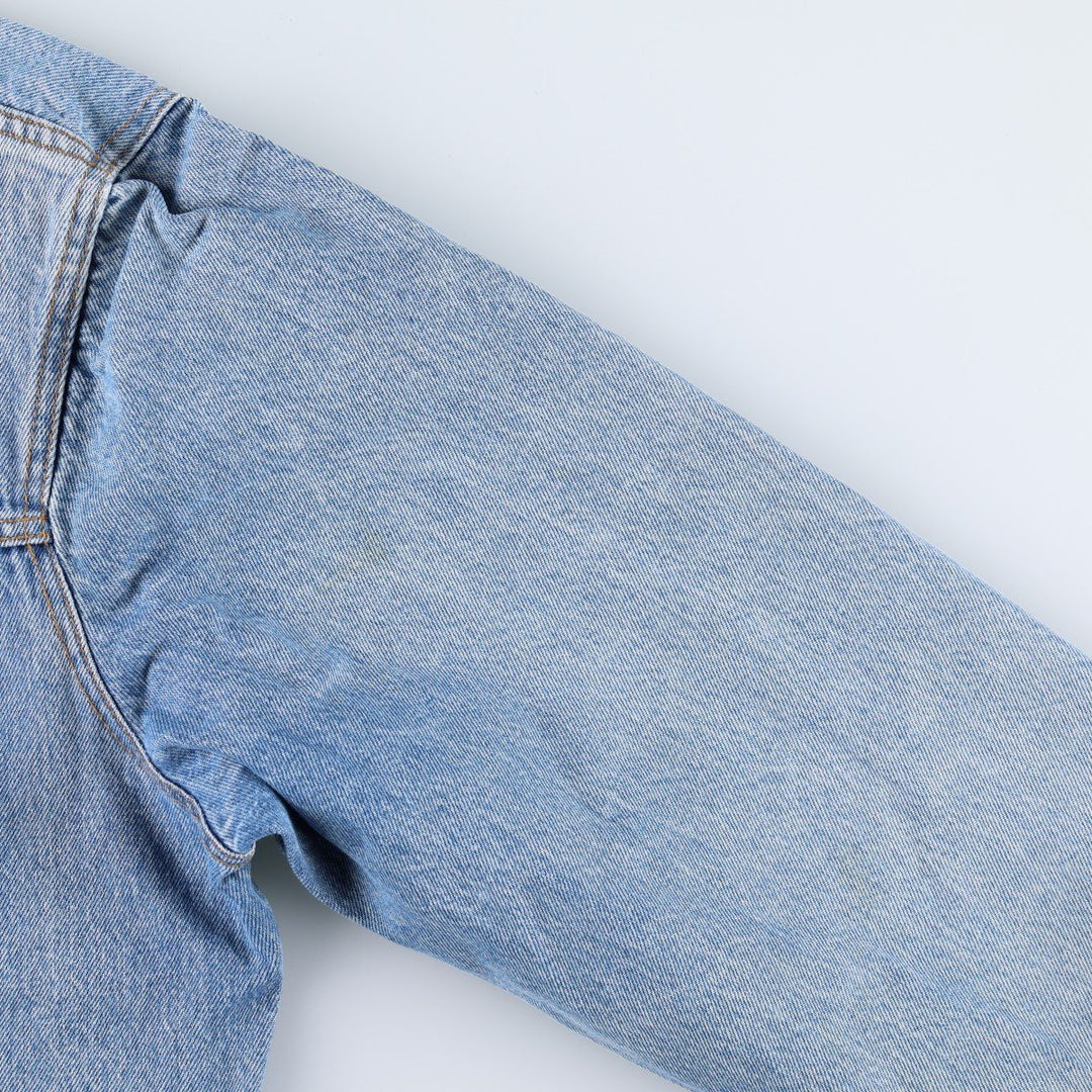 ~90'S Lee Denim Jacket (Men's Size M, equivalent) Vintage cotton blue type Vintage Second Hand