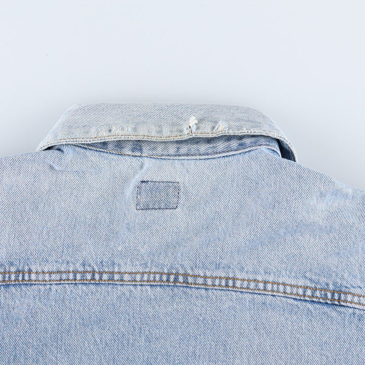 ~90'S Lee Denim Jacket (Men's Size M, equivalent) Vintage cotton blue type Vintage Second Hand