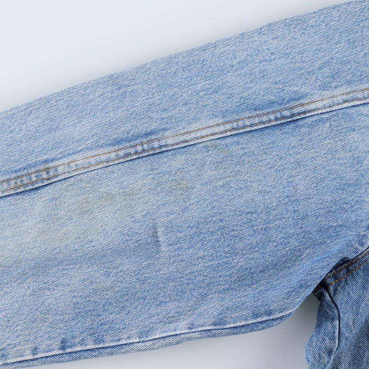 ~90'S Lee Denim Jacket (Men's Size M, equivalent) Vintage cotton blue type Vintage Second Hand