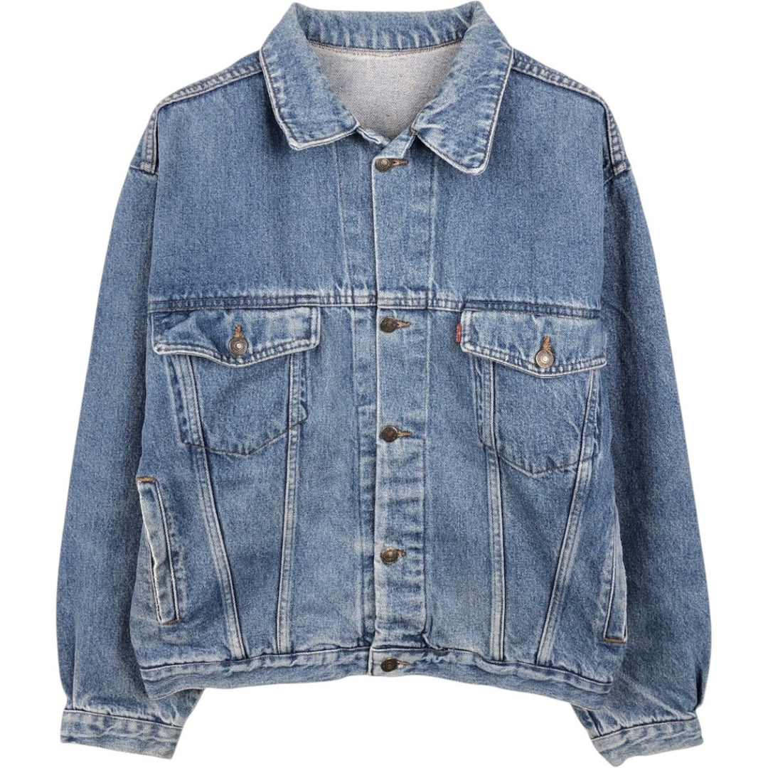 1990'S Levi's 70491-0482 Euro Model Denim Jacket (Men's Size S equivalent) Vintage cotton blue type Vintage Second Hand