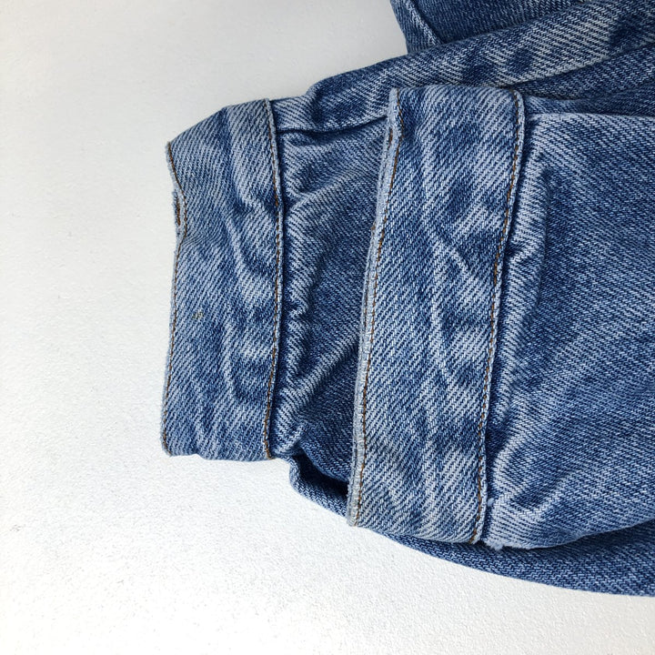 1990'S Levi's 70491-0482 Euro Model Denim Jacket (Men's Size S equivalent) Vintage cotton blue type Vintage Second Hand