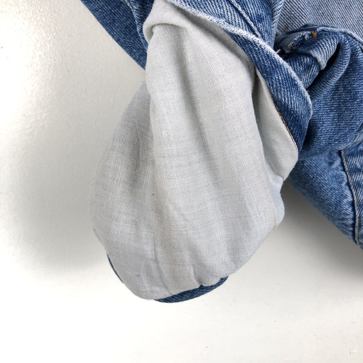 1990'S Levi's 70491-0482 Euro Model Denim Jacket (Men's Size S equivalent) Vintage cotton blue type Vintage Second Hand