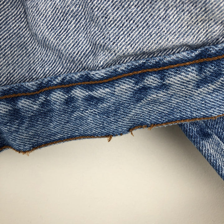 1990'S Levi's 70491-0482 Euro Model Denim Jacket (Men's Size S equivalent) Vintage cotton blue type Vintage Second Hand