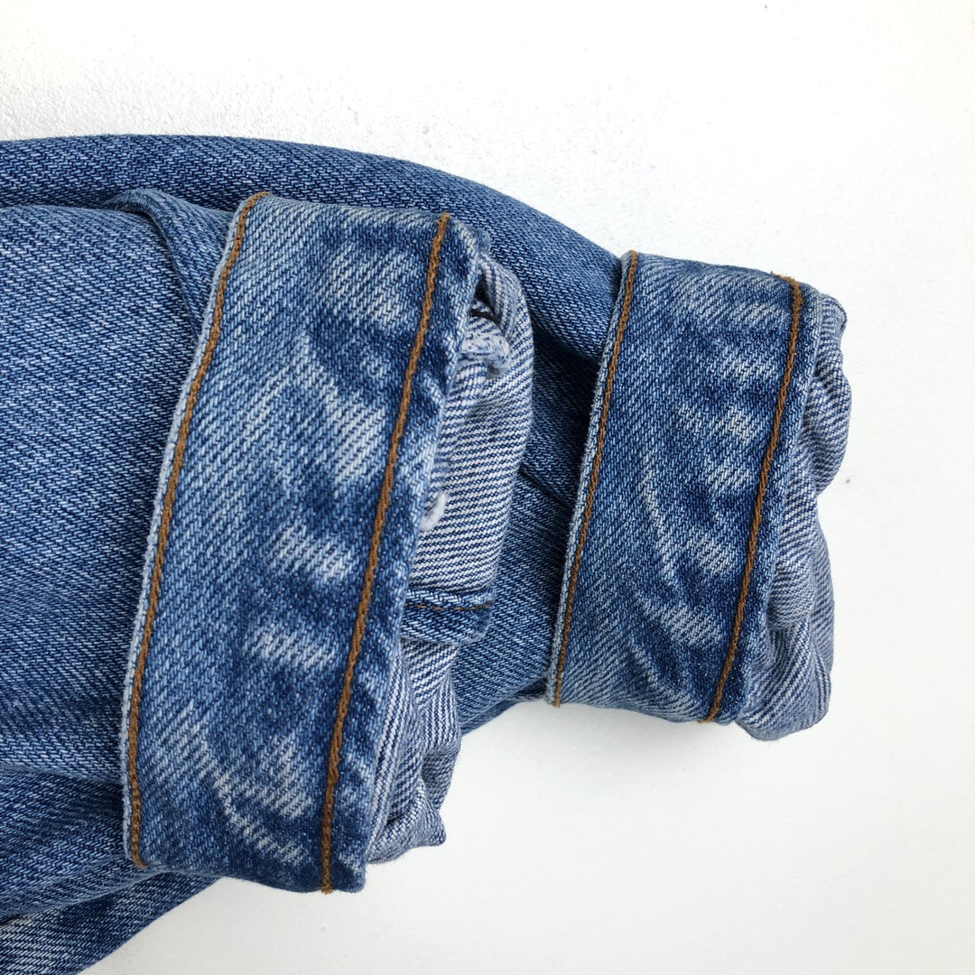 1990'S Levi's 70491-0482 Euro Model Denim Jacket (Men's Size S equivalent) Vintage cotton blue type Vintage Second Hand
