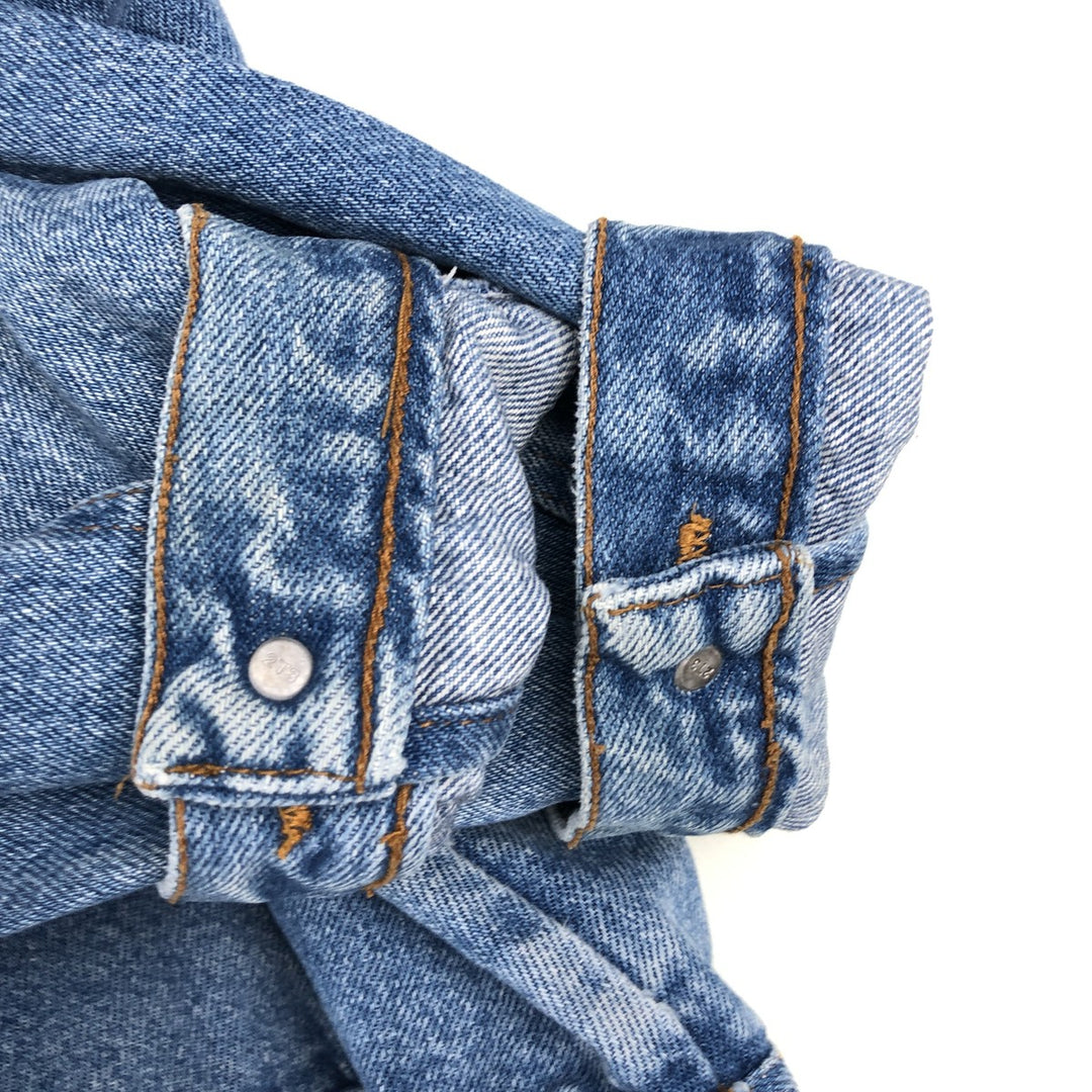 1990'S Levi's 70491-0482 Euro Model Denim Jacket (Men's Size S equivalent) Vintage cotton blue type Vintage Second Hand