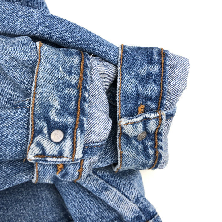 1990'S Levi's 70491-0482 Euro Model Denim Jacket (Men's Size S equivalent) Vintage cotton blue type Vintage Second Hand