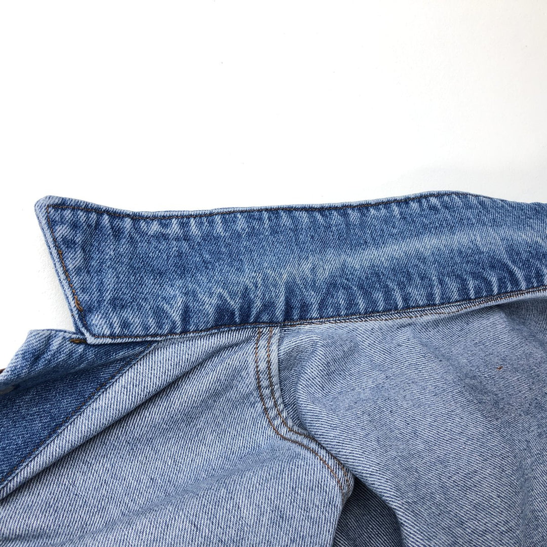 1990'S Levi's 70491-0482 Euro Model Denim Jacket (Men's Size S equivalent) Vintage cotton blue type Vintage Second Hand