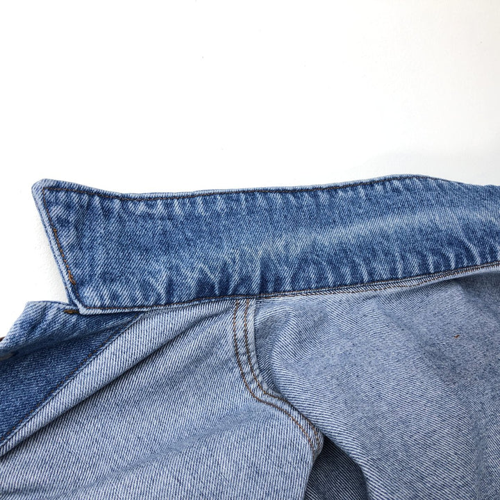 1990'S Levi's 70491-0482 Euro Model Denim Jacket (Men's Size S equivalent) Vintage cotton blue type Vintage Second Hand