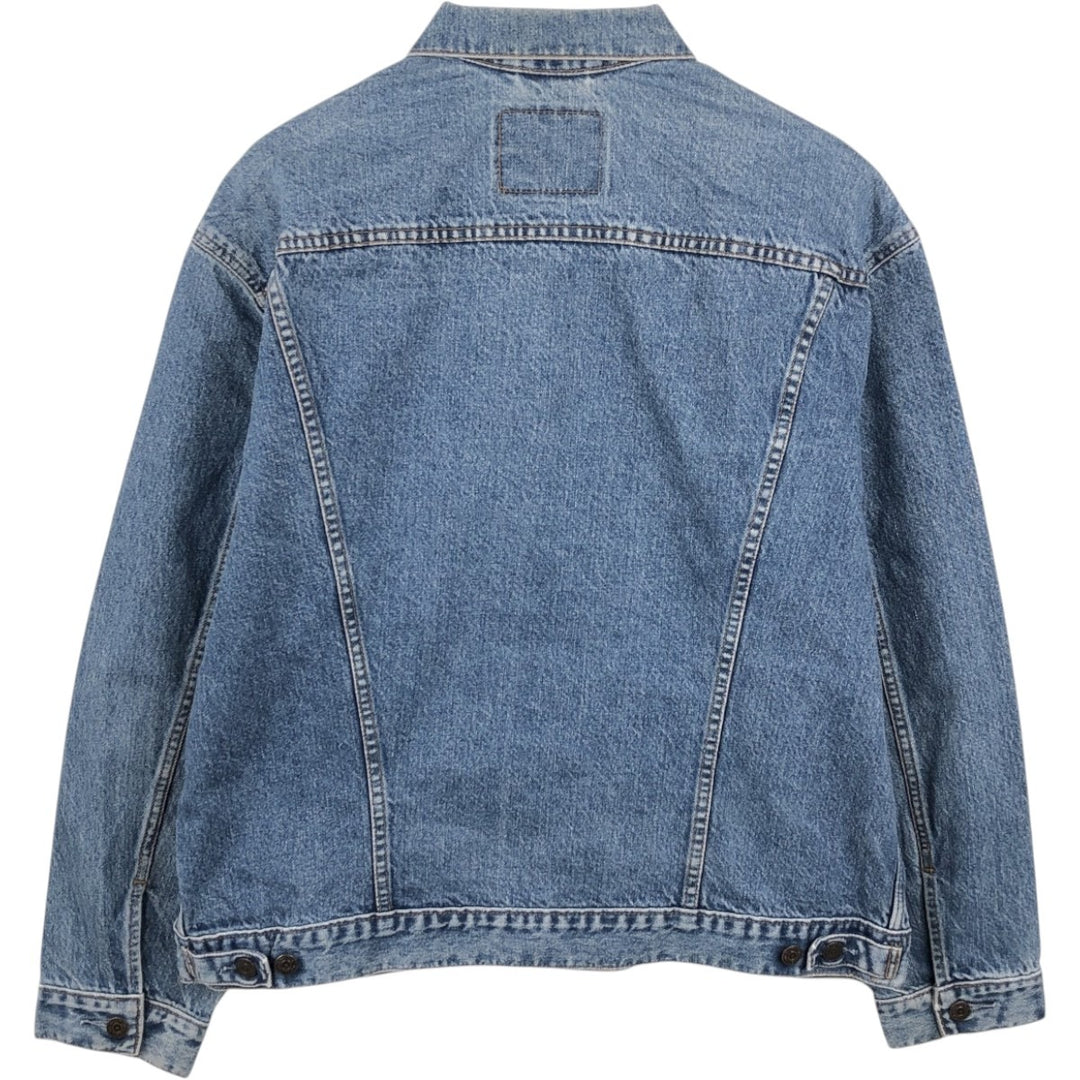 1990'S Levi's 70503-0216 Euro Model Denim Jacket (Men's XXL equivalent) Vintage cotton blue type Vintage Second Hand