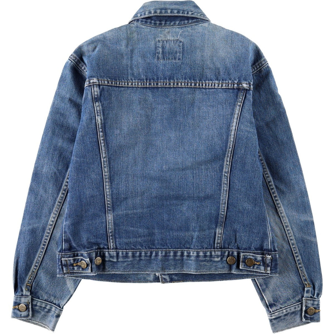 Lee denim jacket, men's size L cotton blue type Vintage Second Hand