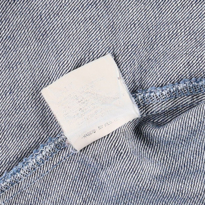 Lee denim jacket, men's size L cotton blue type Vintage Second Hand