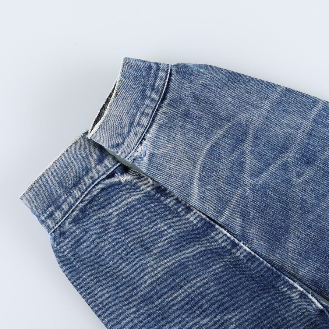 Lee denim jacket, men's size L cotton blue type Vintage Second Hand