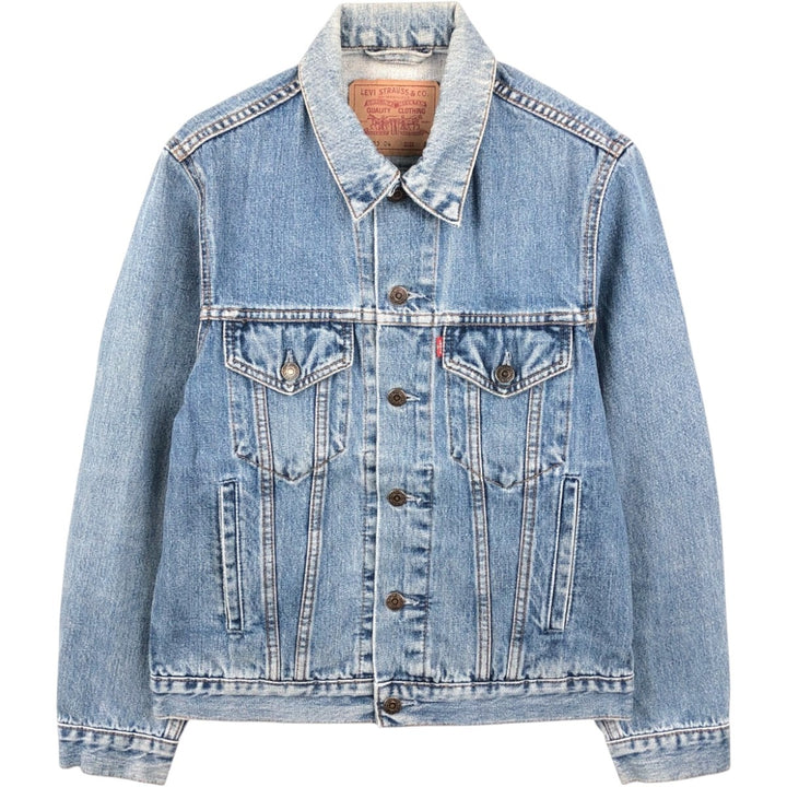1990'S Levi's 70503-0414 Euro Model Denim Jacket (Men's Size S Equivalent) Vintage cotton blue type Vintage Second Hand