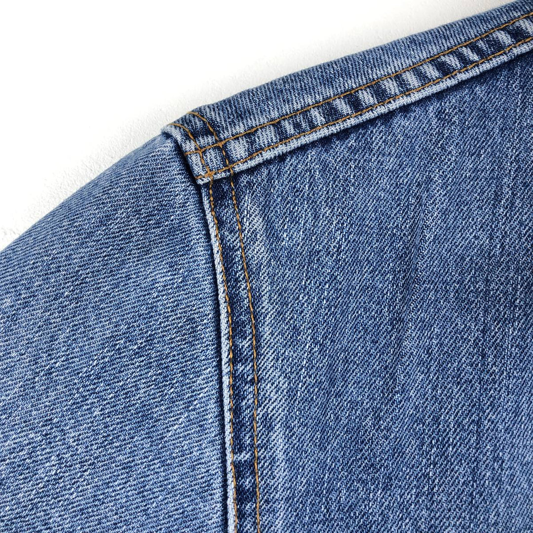 1990'S Levi's 70503-0414 Euro Model Denim Jacket (Men's Size S Equivalent) Vintage cotton blue type Vintage Second Hand